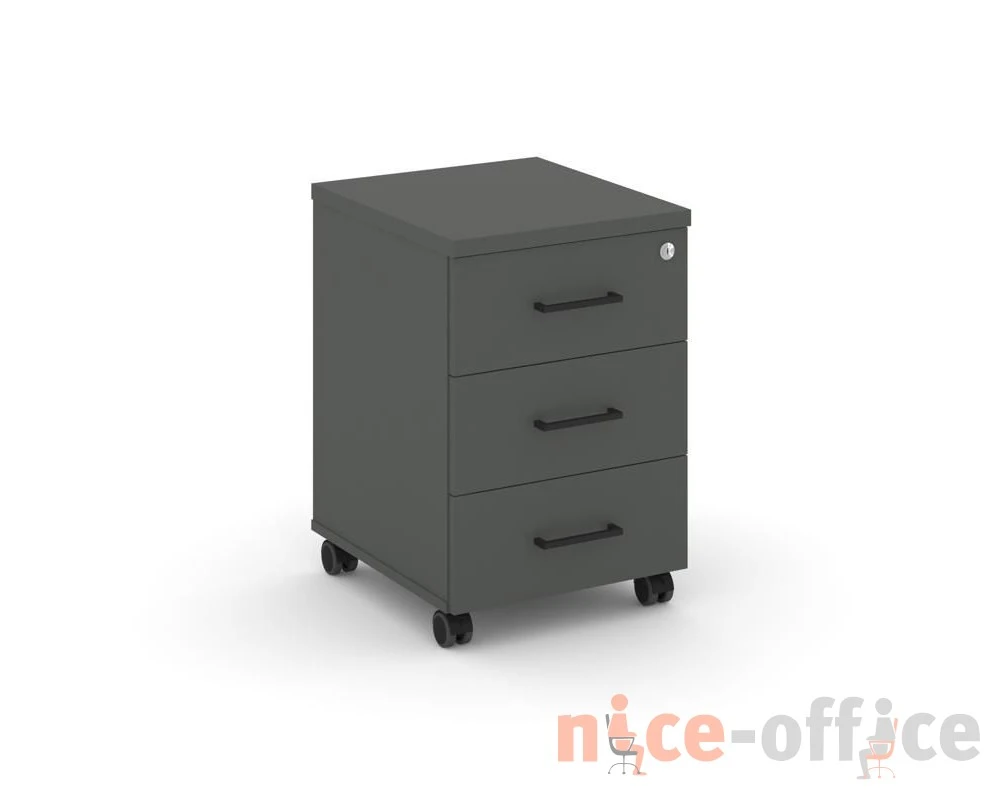 Тумба мобильная усил. колеса 416х460х611 Стайл Проджект / Style Project