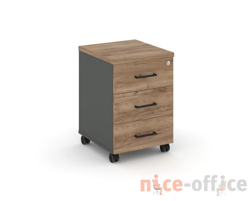 Тумба мобильная усил. колеса 416х460х611 Стайл Проджект / Style Project
