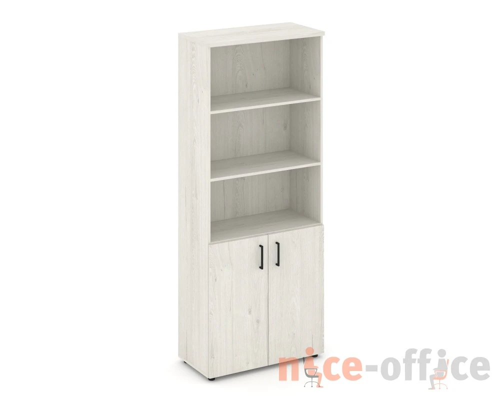 Шкаф высокий широкий полузакрытый 796x400x1982 зад. стенка HDF Стайл Проджект / Style Project