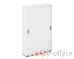 Шкаф-купе комбинир. с полками и выдвижной штангой 1200x400x1982 зад. стенка HDF Стайл Проджект / Style Project images