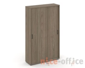 Шкаф-купе комбинир. с полками и выдвижной штангой 1200x400x1982 зад. стенка HDF Стайл Проджект / Style Project images