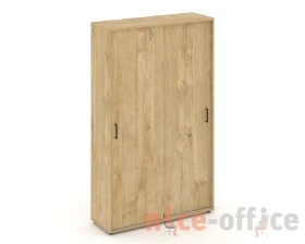 Шкаф-купе комбинир. с полками и выдвижной штангой 1200x400x1982 зад. стенка HDF Стайл Проджект / Style Project images