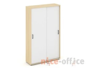 Шкаф-купе комбинир. с полками и выдвижной штангой 1200x400x1982 зад. стенка HDF Стайл Проджект / Style Project images