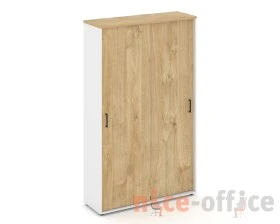 Шкаф-купе комбинир. с полками и выдвижной штангой 1200x400x1982 зад. стенка HDF Стайл Проджект / Style Project images