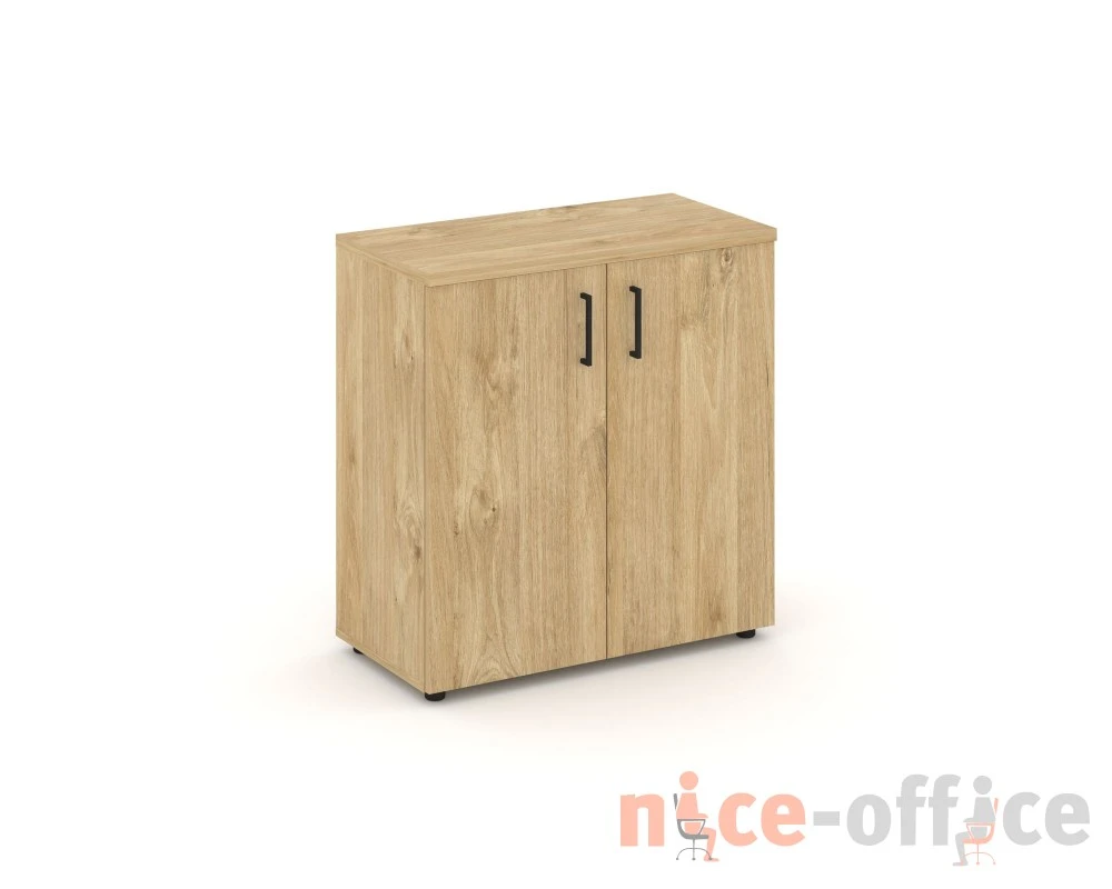 Шкаф низкий широкий закрытый 796x400x833 зад. стенка HDF Стайл Проджект / Style Project