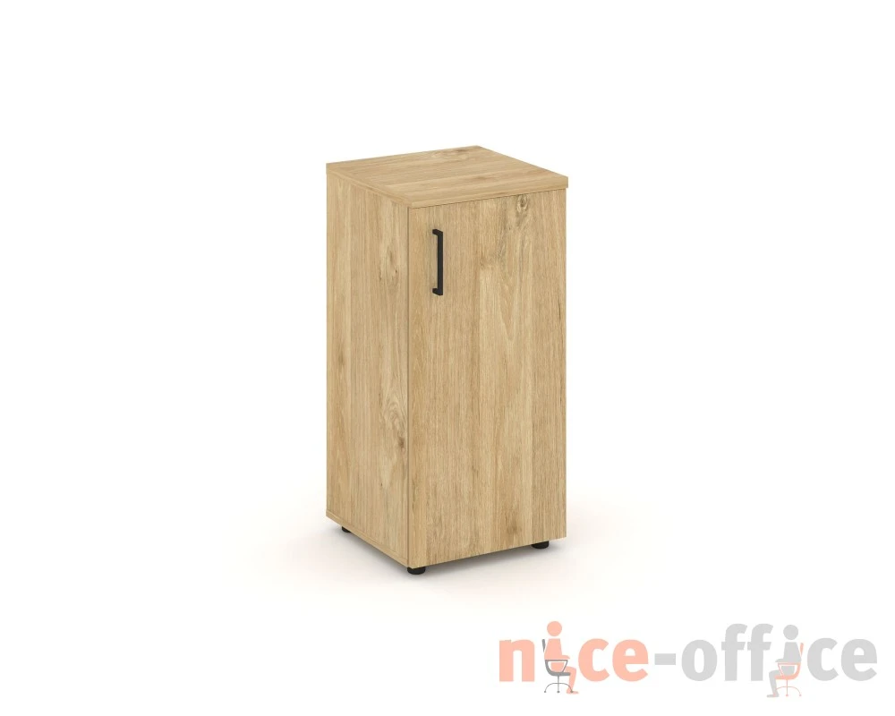 Шкаф низкий узкий правый закрытый 400x400x833 Стайл Проджект / Style Project