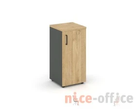 Шкаф низкий узкий правый закрытый 400x400x833 Стайл Проджект / Style Project images