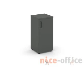 Шкаф низкий узкий правый закрытый 400x400x833 Стайл Проджект / Style Project images