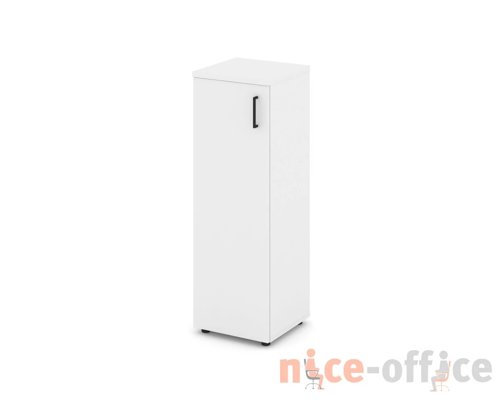 Шкаф средний узкий левый закрытый 400x400x1203 Стайл Проджект / Style Project