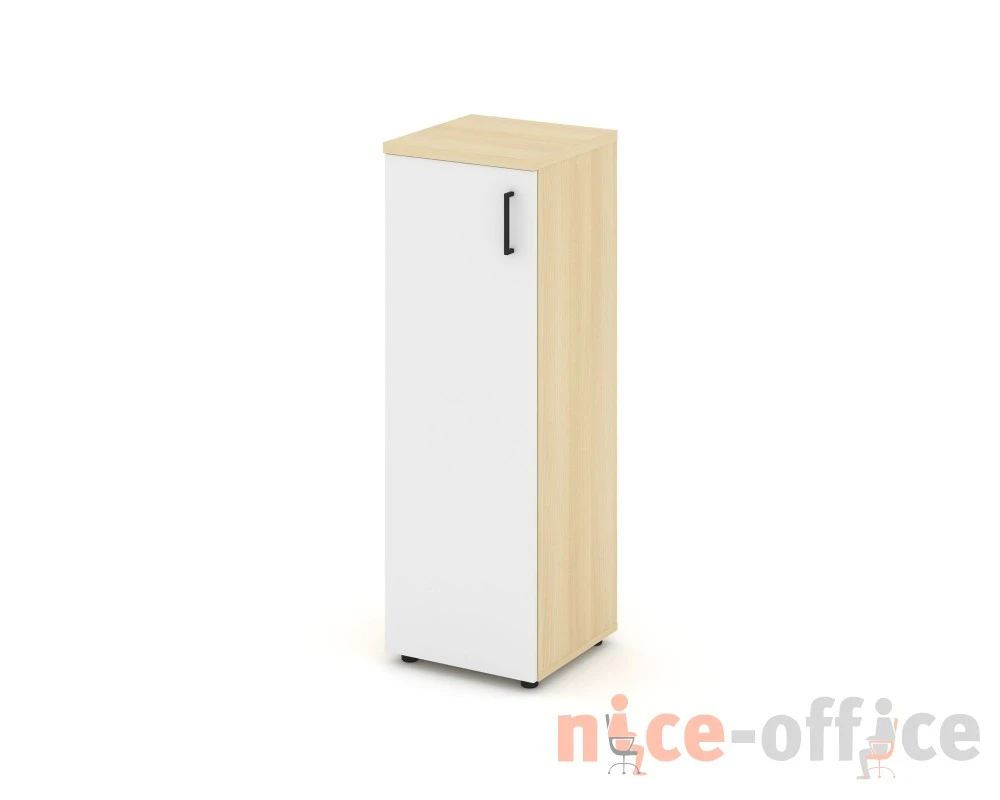 Шкаф средний узкий левый закрытый 400x400x1203 Стайл Проджект / Style Project