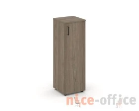 Шкаф средний узкий правый закрытый 400x400x1203 Стайл Проджект / Style Project images