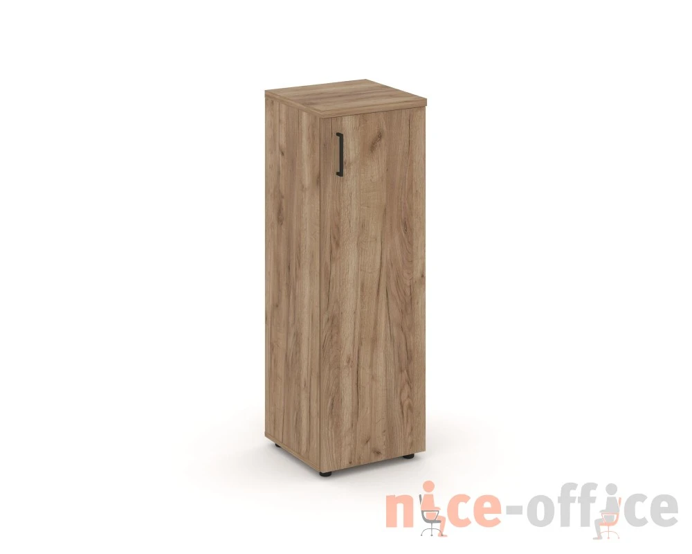 Шкаф средний узкий правый закрытый 400x400x1203 Стайл Проджект / Style Project