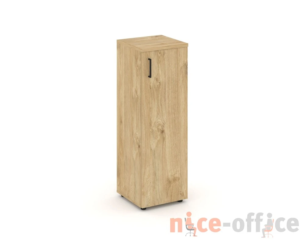 Шкаф средний узкий правый закрытый 400x400x1203 Стайл Проджект / Style Project