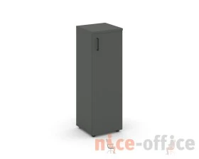 Шкаф средний узкий правый закрытый 400x400x1203 Стайл Проджект / Style Project images