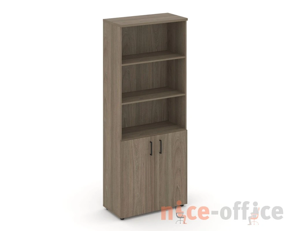 Шкаф высокий широкий полузакрытый 796x400x1982 зад. стенка HDF Стайл Проджект / Style Project