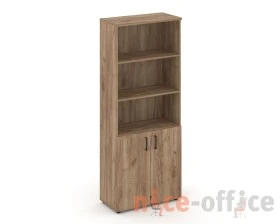 Шкаф высокий широкий полузакрытый 796x400x1982 зад. стенка HDF Стайл Проджект / Style Project images