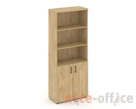 Шкаф высокий широкий полузакрытый 796x400x1982 зад. стенка HDF Стайл Проджект / Style Project images