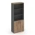 Антрацит/Дуб табак/Черный ручки