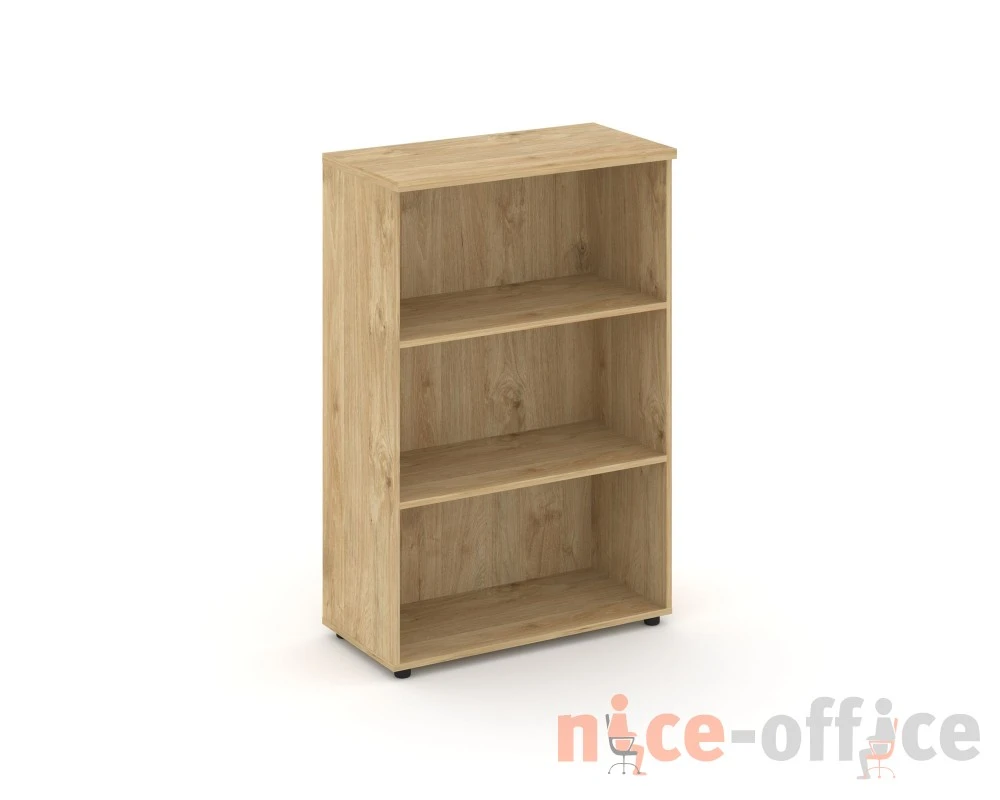 Стеллаж средний широкий 796x400x1203 зад. стенка HDF Стайл Проджект / Style Project