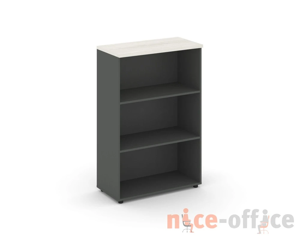 Стеллаж средний широкий 796x400x1203 зад. стенка HDF Стайл Проджект / Style Project