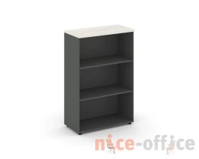 Стеллаж средний широкий 796x400x1203 зад. стенка HDF Стайл Проджект / Style Project images