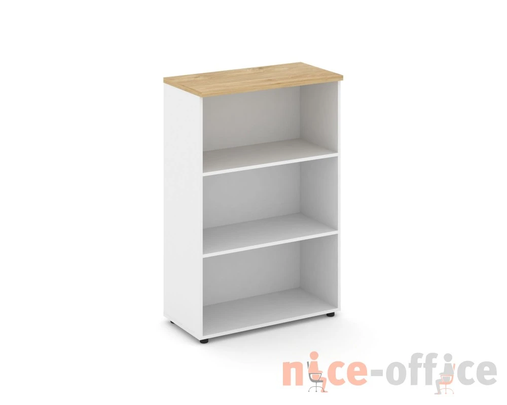 Стеллаж средний широкий 796x400x1203 зад. стенка HDF Стайл Проджект / Style Project