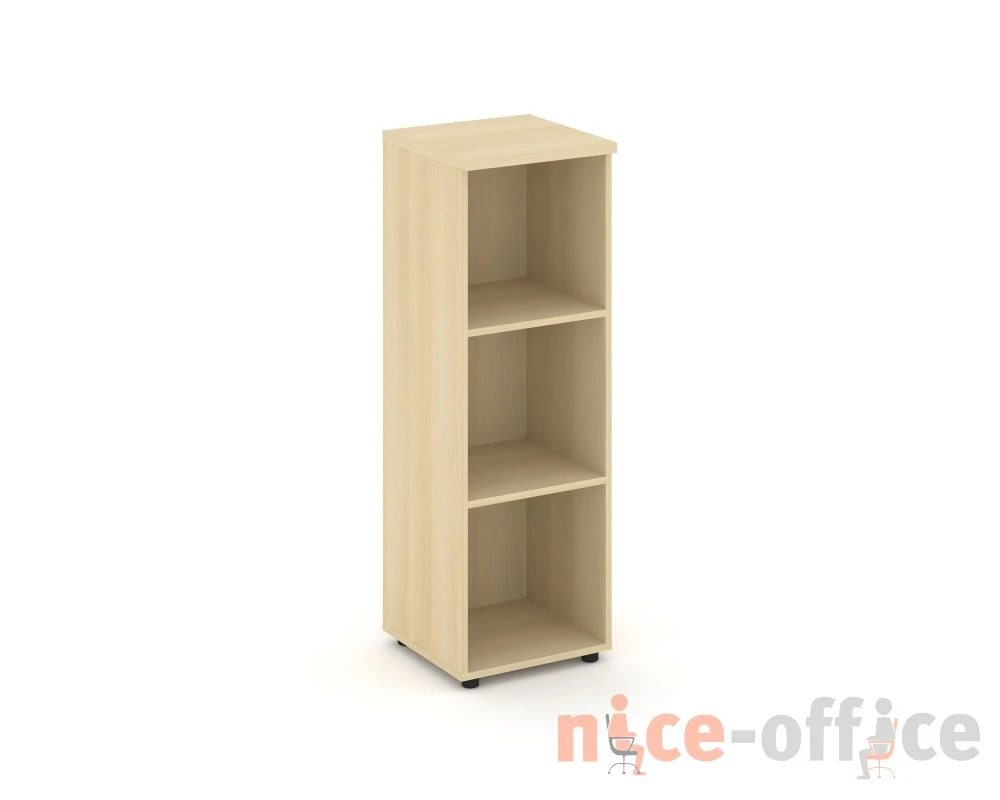 Стеллаж средний узкий 400x400x1203 зад. стенка HDF Стайл Проджект / Style Project