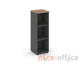 Стеллаж средний узкий 400x400x1203 зад. стенка HDF Стайл Проджект / Style Project images