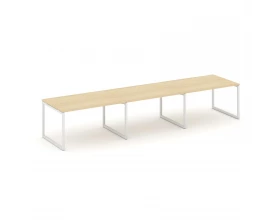 Стол переговорный на О-образном каркасе 40 мм 4410x980x750 Style Project images
