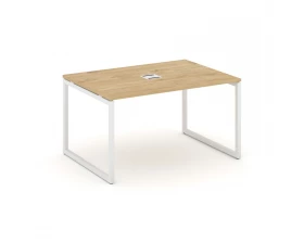 Стол переговорный на О-образном каркасе 40 мм с лючком 980x980x750 Style Project images