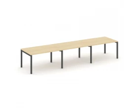 Стол переговорный на П-образном каркасе 50 мм 4410x980x750 Style Project images