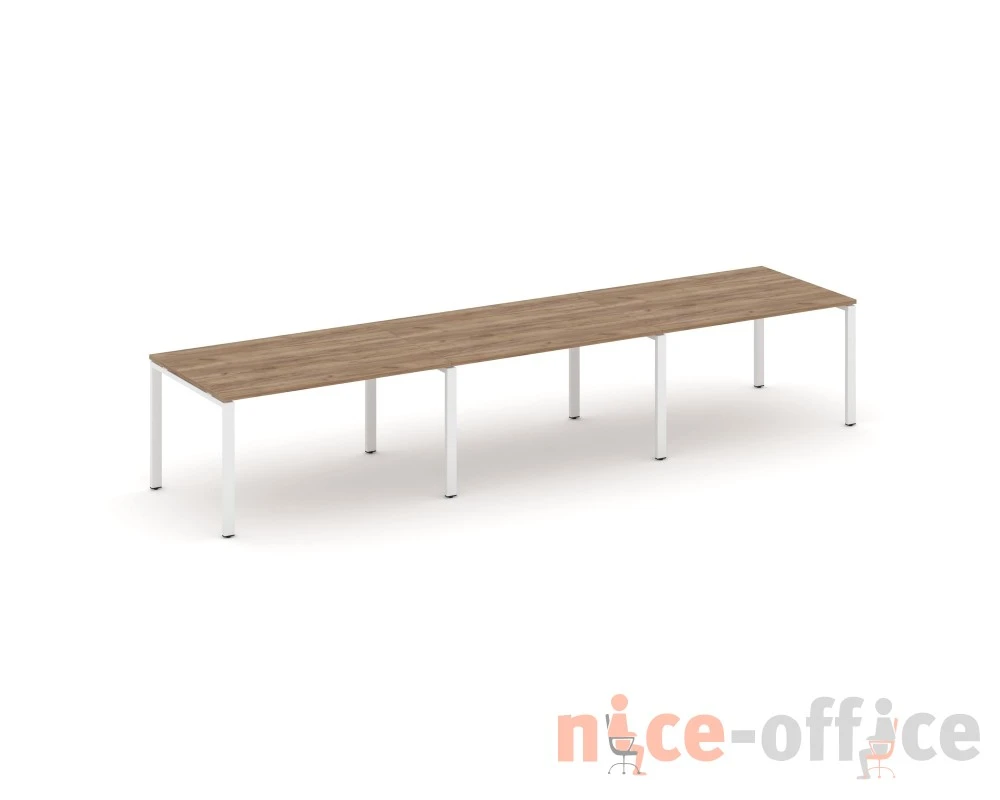 Стол переговорный на П-образном каркасе 60 мм 2940x980x750 Стайл Проджект / Style Project