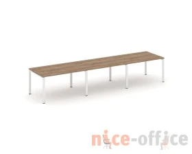 Стол переговорный на П-образном каркасе 60 мм 2940x980x750 Стайл Проджект / Style Project images