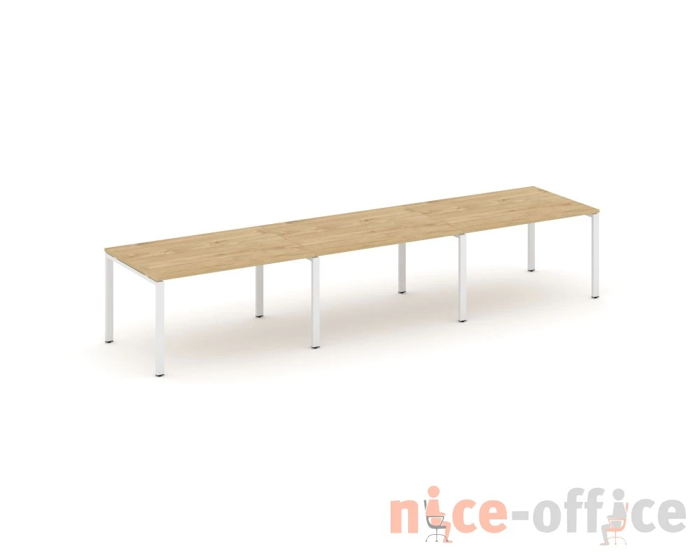 Стол переговорный на П-образном каркасе 60 мм 2940x980x750 Стайл Проджект / Style Project