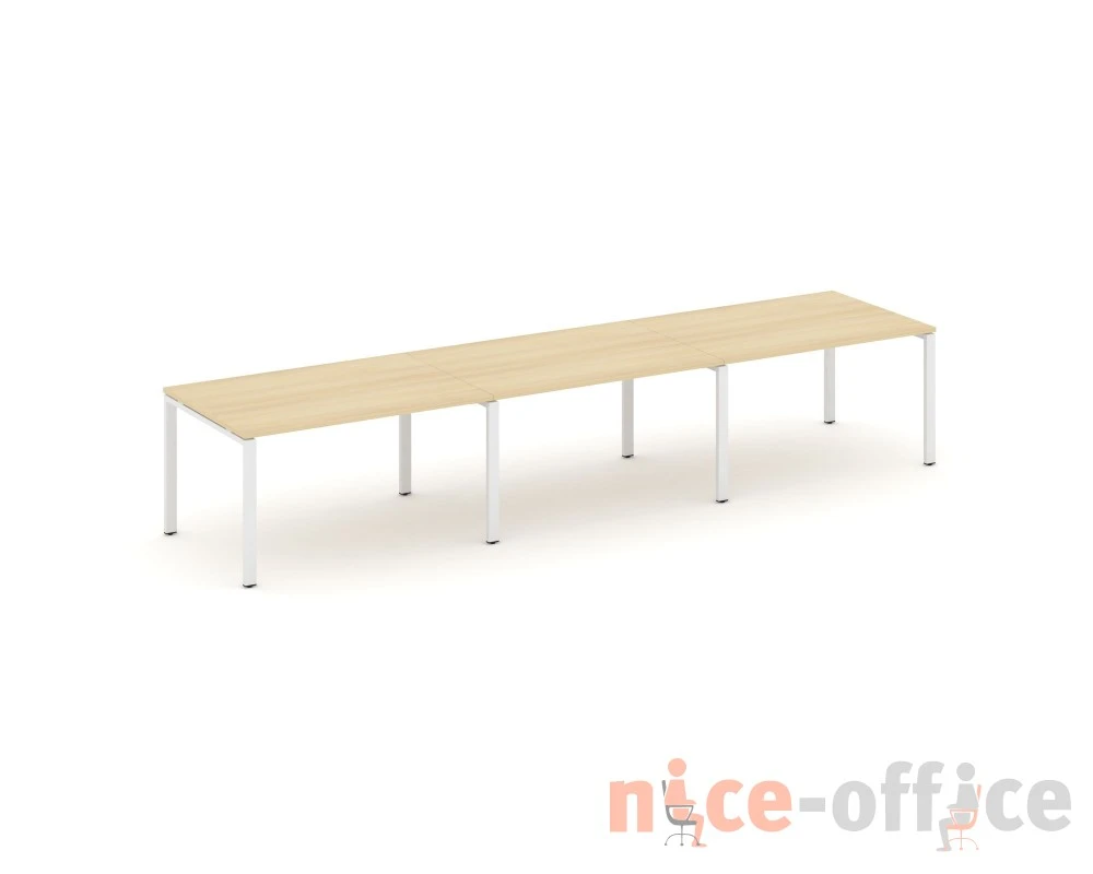 Стол переговорный на П-образном каркасе 60 мм 2940x980x750 Стайл Проджект / Style Project