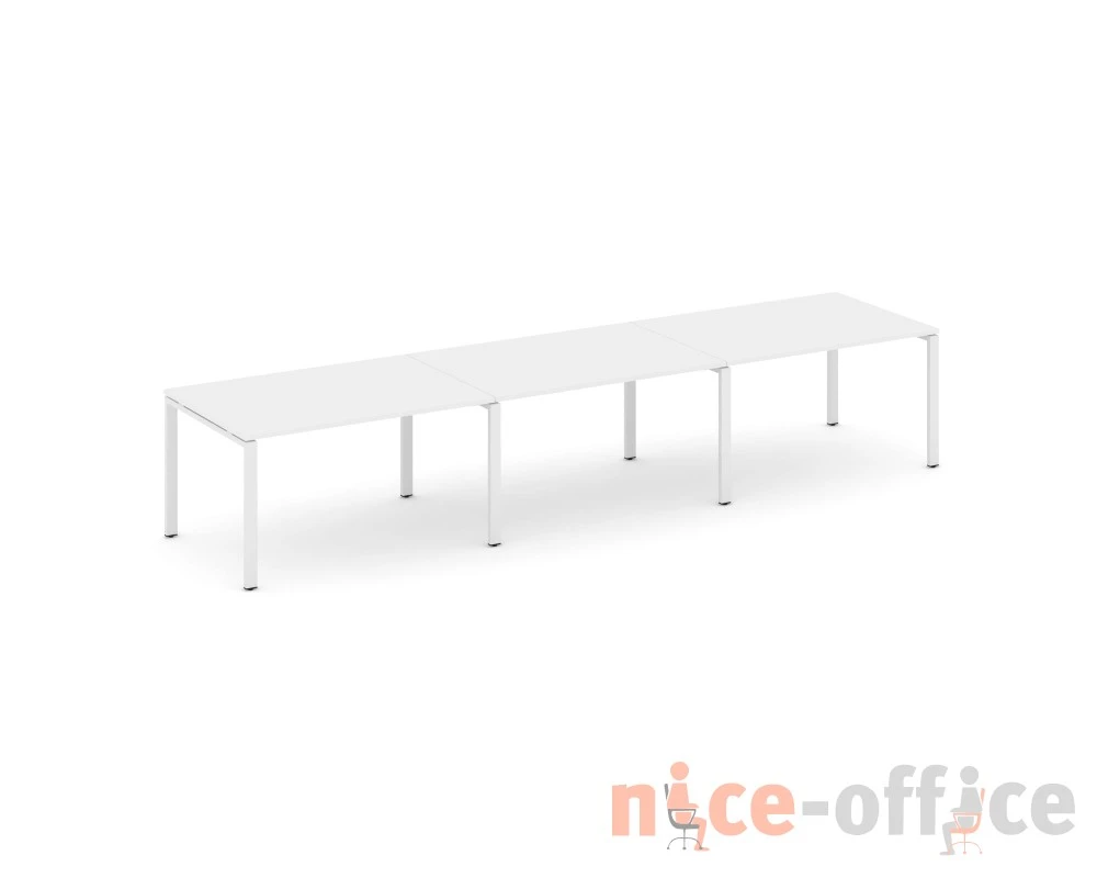 Стол переговорный на П-образном каркасе 60 мм 2940x980x750 Стайл Проджект / Style Project
