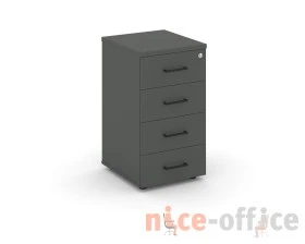 Тумба опорная/приставная с ящиками 416x460x750 Стайл Проджект / Style Project images
