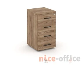 Тумба опорная/приставная с ящиками 416x460x750 Стайл Проджект / Style Project images