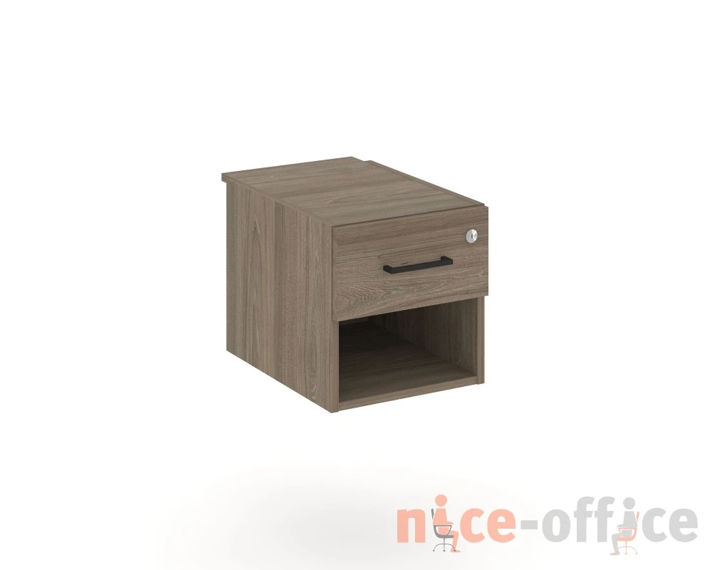 Тумба с 1 открытой нишей и 1 ящ. 343x453x356 Стайл Проджект / Style Project