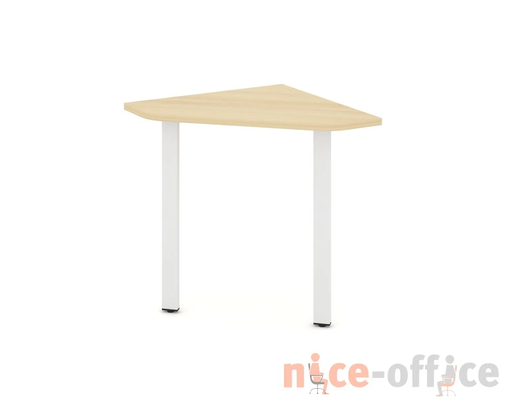 Угловой элемент стола на П-образном каркасе 60 мм 800x800x750 Стайл Проджект / Style Project