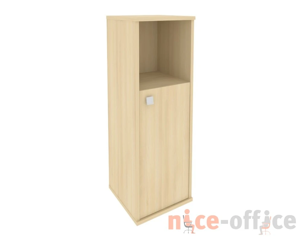 Шкаф средний узкий 1 низкая дверь ЛДСП правый 412x410x1215 Стайл Систем / Style System