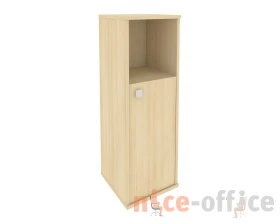 Шкаф средний узкий 1 низкая дверь ЛДСП правый 412x410x1215 Стайл Систем / Style System images
