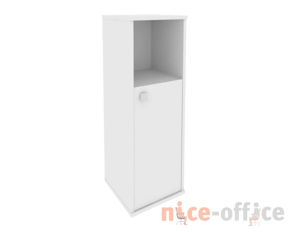 Шкаф средний узкий 1 низкая дверь ЛДСП правый 412x410x1215 Стайл Систем / Style System