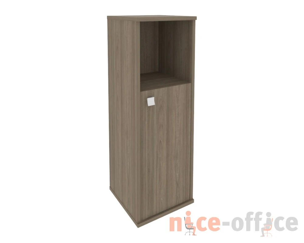 Шкаф средний узкий 1 низкая дверь ЛДСП правый 412x410x1215 Стайл Систем / Style System