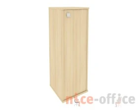 Шкаф средний узкий 1 средняя дверь ЛДСП правый 412x410x1215 Стайл Систем / Style System images