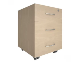 Тумба подкатная 3 ящика с замком Nova S images