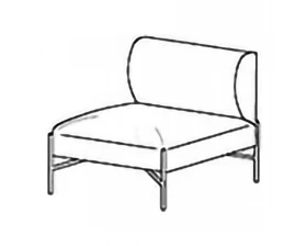 Одноместная секция Toscana images