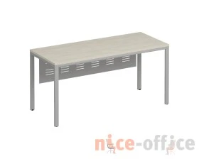Стол письменный на металлокаркасе 160x67x75 с металлическим экраном Комфорт МП2 images
