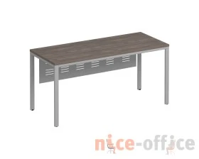 Стол письменный на металлокаркасе 160x67x75 с металлическим экраном Комфорт МП2 images