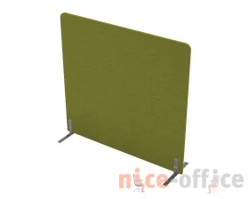Акустическая мобильная перегородка на стационарных опорах (1400*450*1400) 011.МПО.1414 SOFToffice images